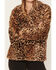 Image #3 - Becca Women's Leopard Print Faux Fur Moto Jacket, Leopard, hi-res