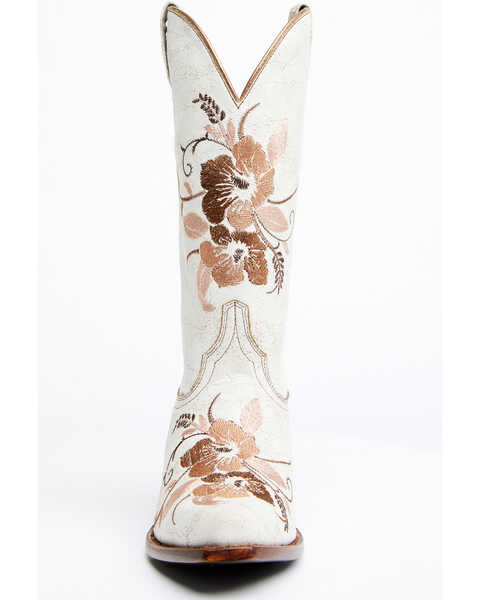 Image #4 - Shyanne Women's Sloane Western Boots - Snip Toe, White, hi-res
