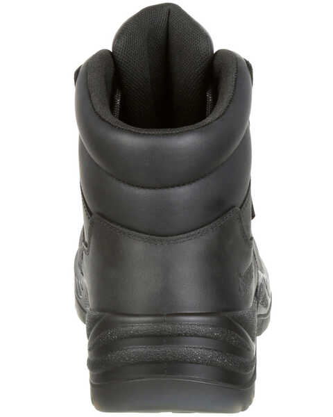 Rocky Men's Worksmart Waterproof 5" Work Boots - Composite Toe, Black, hi-res
