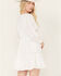 Image #4 - Free People Women's Hudson Mini Dress, White, hi-res