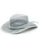 Image #1 - Hawx Men's Mesh Vented Work Sun Hat , Grey, hi-res