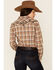 Roper Women's Multi Plaid Embroidered Yoke Long Sleeve Snap Western Core Shirt , Multi, hi-res