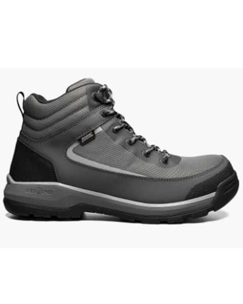 Image #2 - Bogs Men's Shale Waterproof Work Boots - Composite Toe, Black, hi-res