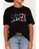 Image #3 - Cody James Boys' Americana Logo Short Sleeve Graphic T-Shirt, Black, hi-res