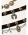Image #2 - Shyanne Women's Wild Blossom Choker Necklace Set, Multi, hi-res