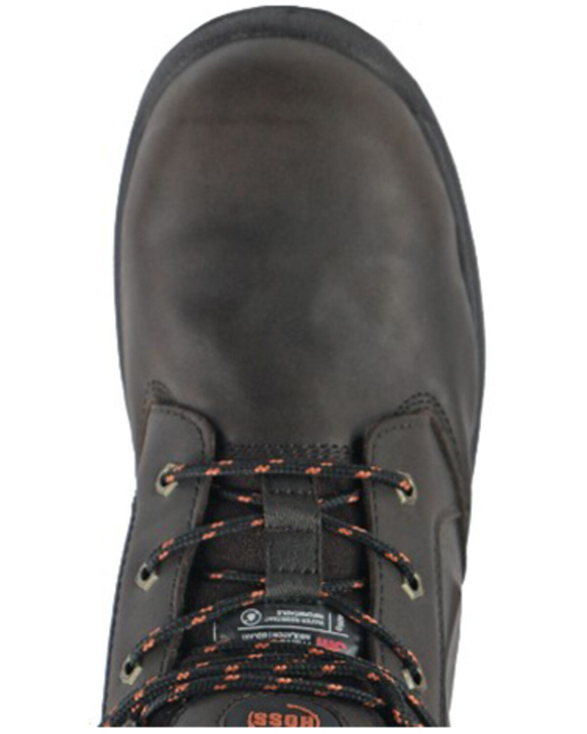 Image #6 - Hoss Men's Hudson 6" Lace-Up Boots - Composite Toe, Brown, hi-res