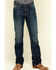 Image #2 - Cinch Men's Ian Dark Wash Slim Bootcut Rigid Denim Jeans, Indigo, hi-res