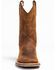 Image #4 - Cody James Boys' Full-Grain Leather Western Boots - Square Toe, Brown, hi-res
