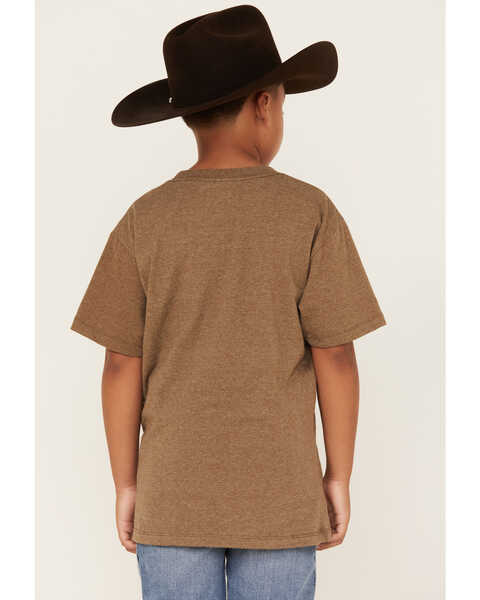 Image #4 - Cody James Boys' Sunset Desert Logo Graphic T-Shirt, Camel, hi-res