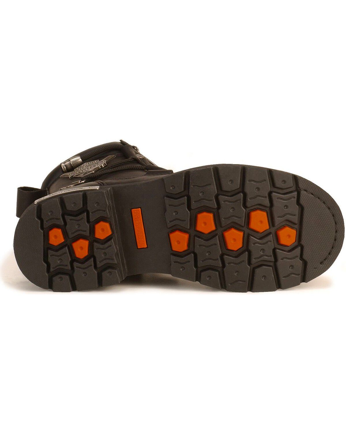 Image #6 - Harley Davidson Men's Brake Light Motorcycle Boots - Round Toe, Black, hi-res
