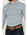 Image #3 - Gibson Men's Stevenson Floral Print Long Sleeve Snap Western Shirt, White, hi-res