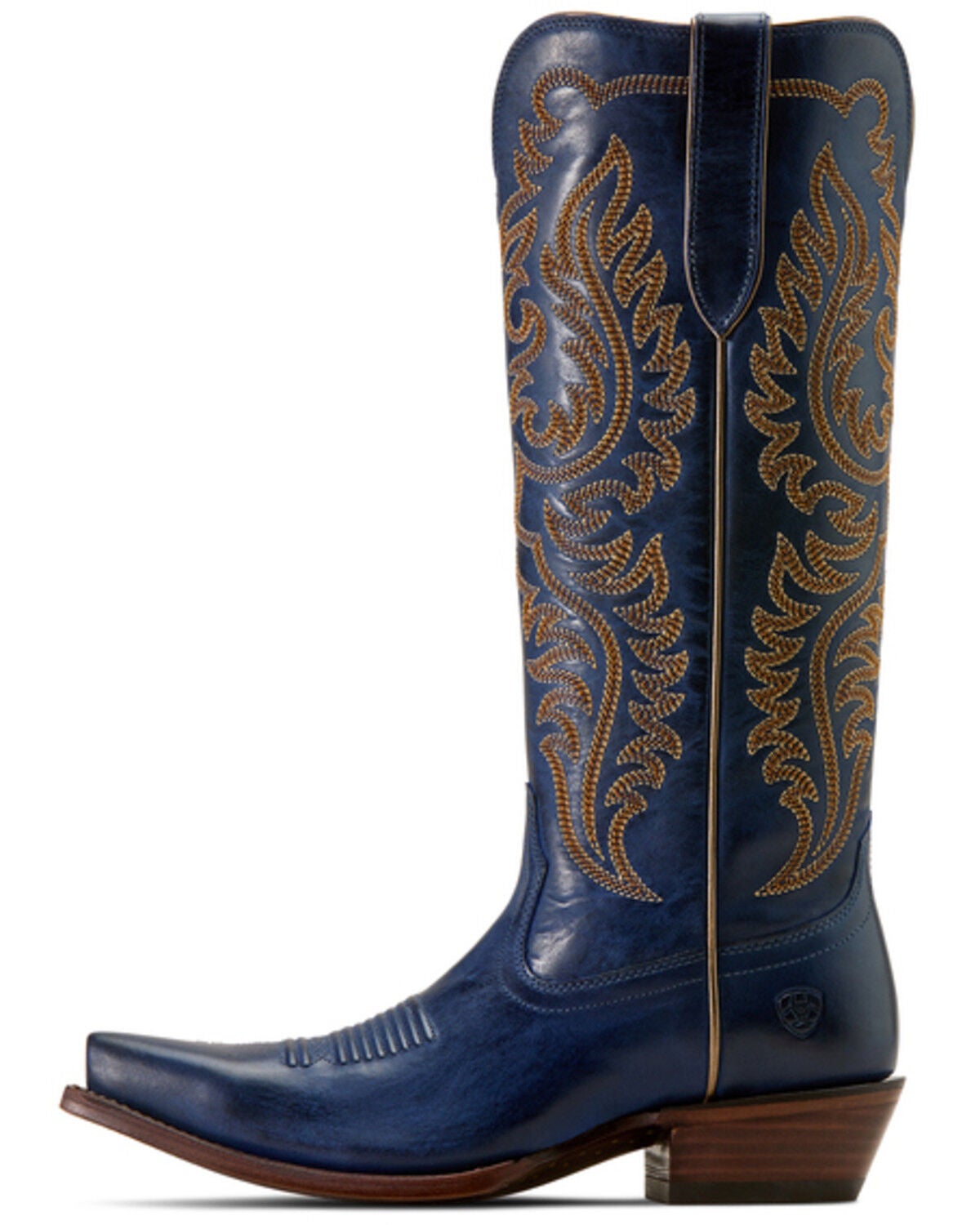 Image #2 - Ariat Women's Ellamore Tall Western Boots - Snip Toe, Blue, hi-res