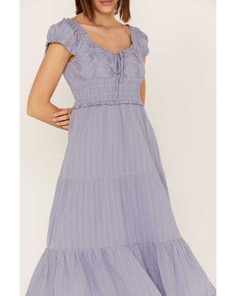 Image #3 - Heartloom Women's Mason Midi Dress , Blue, hi-res
