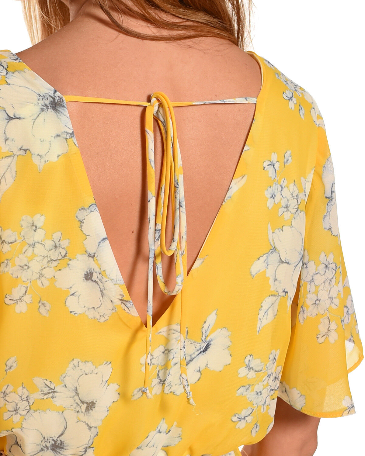 yellow dress romper