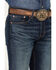 Image #2 - Levi's Men's 527™ Dark Wash Slim Stretch Bootcut Jeans, Dark Wash, hi-res