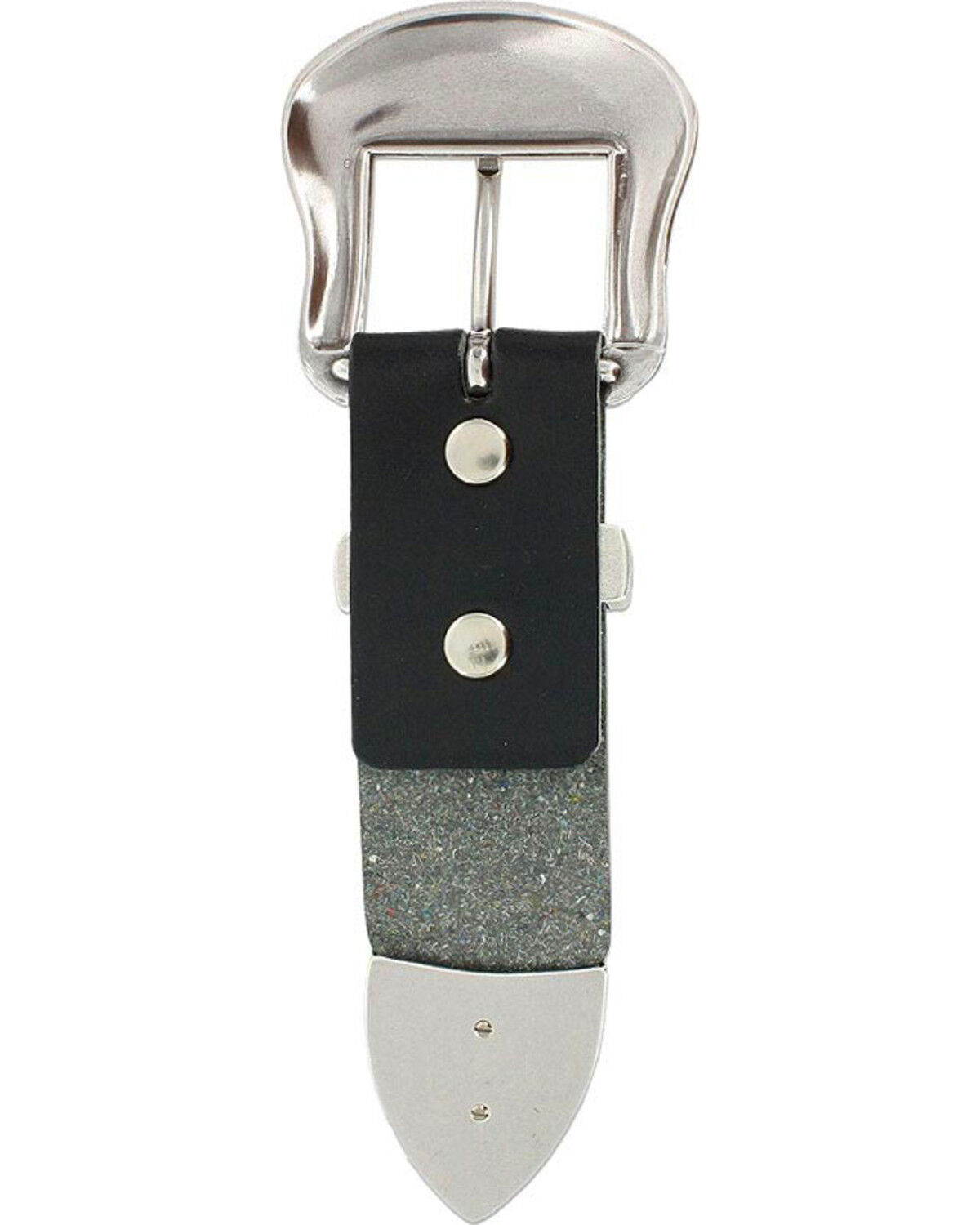 Image #2 - Cody James Men's Three-Piece Buckle Set, Silver, hi-res