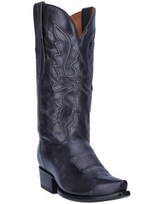 El Dorado Men's Stitched Western Boots - Snip Toe , Steel, hi-res