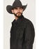 Image #2 - Wrangler Men's Blanket Lined Denim Jacket, , hi-res