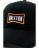 Image #2 - Brixton Men's Truss Logo Ball Cap, Black, hi-res