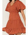 Image #3 - Angie Women's Polka Dot Short Sleeve Mini Dress, , hi-res