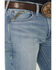 Image #2 - Ariat Men's M7 Dixon Light Wash Slim Straight Stretch Denim Jeans, Light Wash, hi-res
