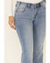 Image #4 - Rock & Roll Denim Women's Medium Wash Embroidered Mid Rise Bootcut Jean, Blue, hi-res