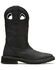 Image #2 - Wolverine Men's Metallica Rancher Work Boots - Broad Square Toe, Black, hi-res