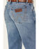 Image #4 - Wrangler Retro Men's Nolen Light Wash Slim Bootcut Stretch Denim Jeans, Light Wash, hi-res
