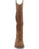 Image #4 - Frye Women's Blair Tall Western Boots - Round Toe, Bark, hi-res