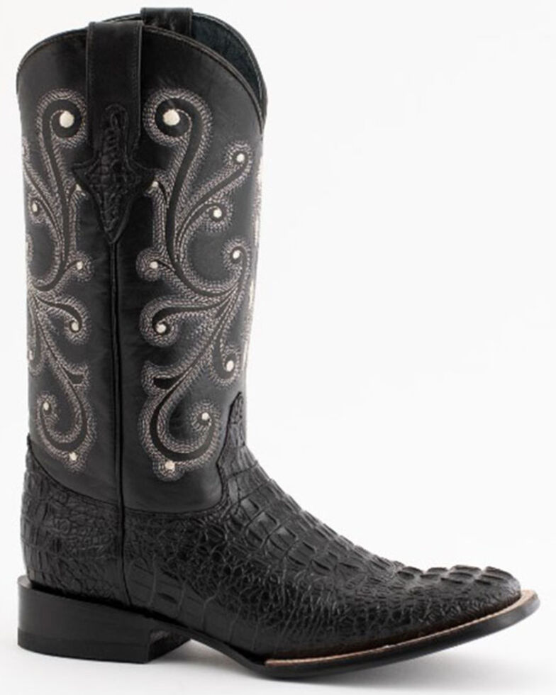 ferrini caiman croc print