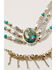 Shyanne Women's Mystic Summer Chunky Layered Choker Necklace, Silver, hi-res