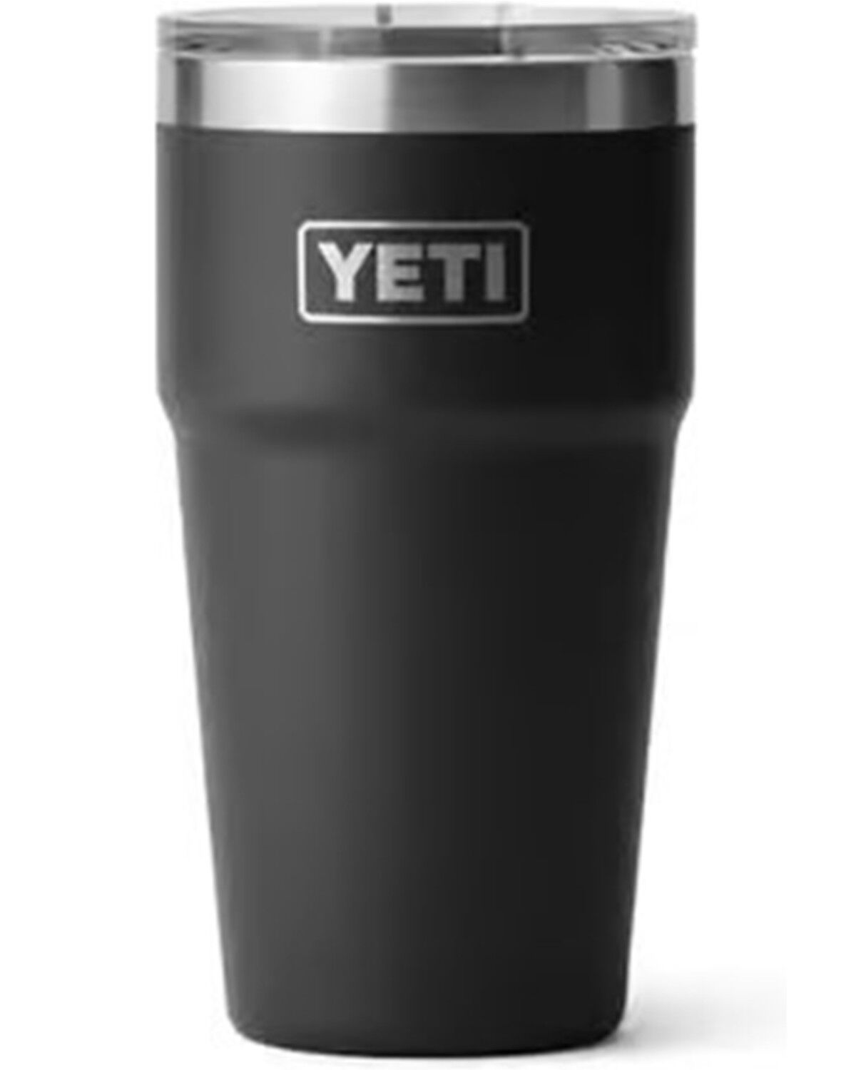 Image #1 - YETI Rambler® MagSlider Lid 20oz Stackable Tumbler, Black, hi-res