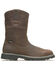 Image #2 - Wolverine Men's Floorhand Wellington Work Boots - Steel Toe, Dark Brown, hi-res