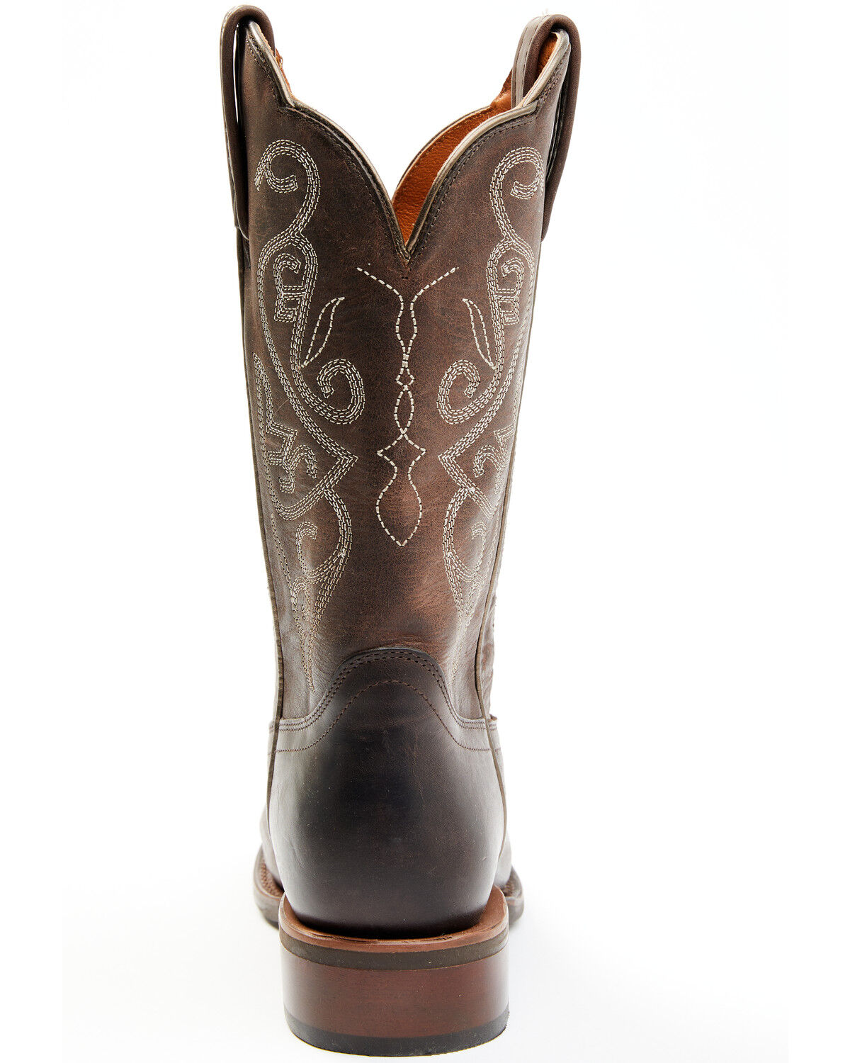 Image #5 - Idyllwind Women's Giddy Up Leather Western Boot - Broad Square Toe, Chocolate, hi-res