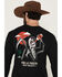 Image #4 - Riot Society Men's Viva La Fiesta Reaper Long Sleeve Graphic T-Shirt, Black, hi-res