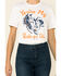 Image #3 - Country Deep Women's You're My Ride Or Die Graphic Tee, White, hi-res