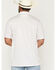 Image #4 - Ariat Men's Steer Print Short Sleeve Polo, White, hi-res