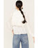 Image #4 - Shyanne Women's Tassel Decorated Cropped Vest, White, hi-res