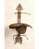 Image #2 - BB Ranch® Arrow Wood And Metal Hat Rack, Brown, hi-res