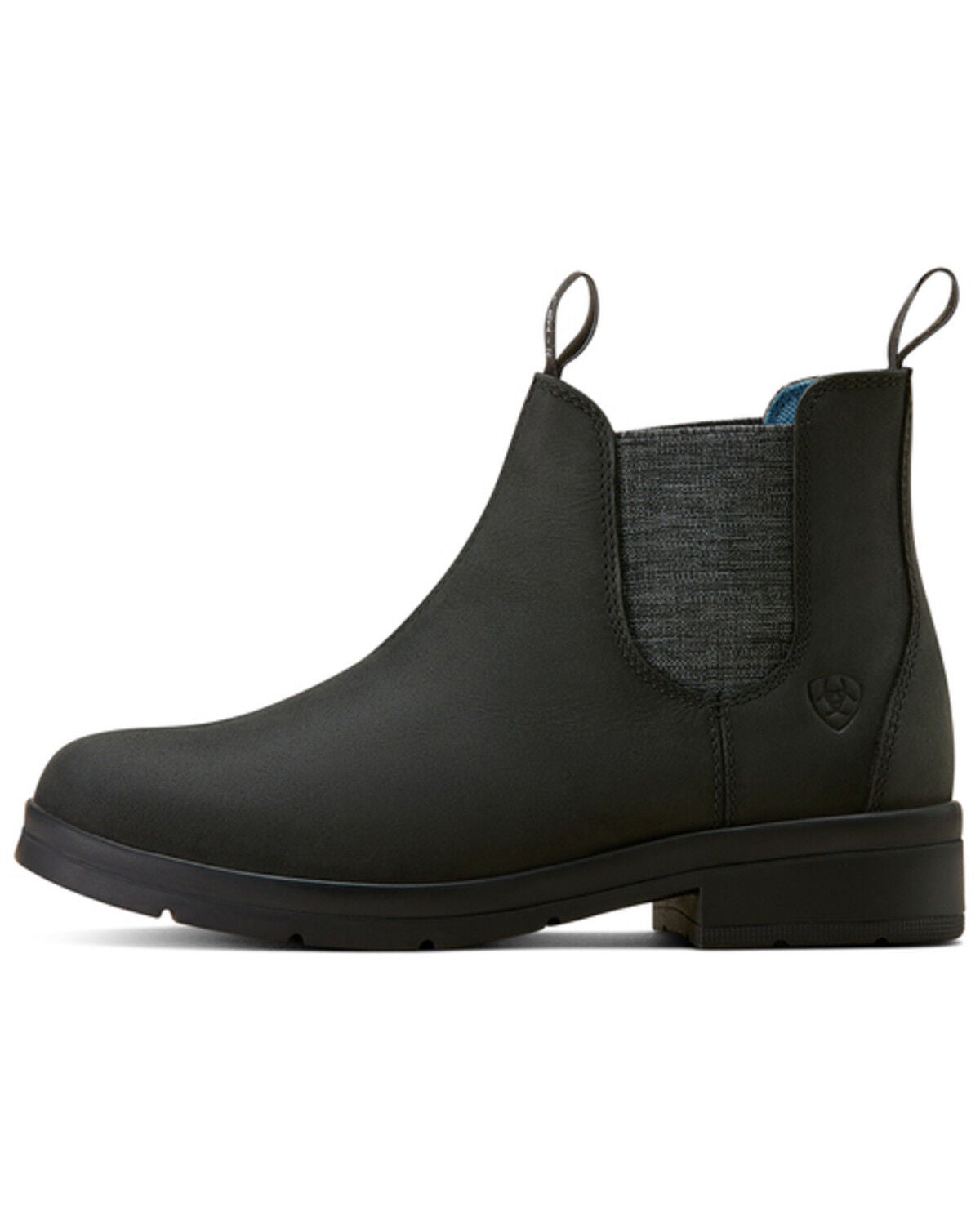 Image #2 - Ariat Boys' Whitby English Chelsea Boots - Round Toe, Black, hi-res
