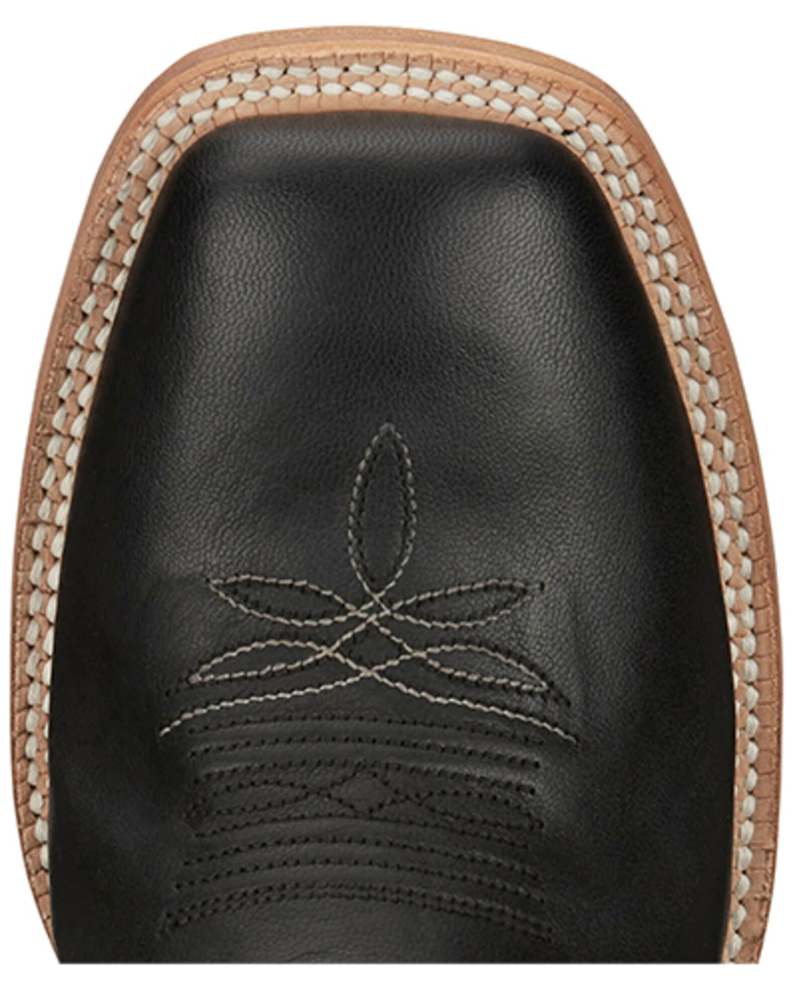 Image #6 - Tony Lama Men's Luciano Western Boots - Broad Square Toe, Black, hi-res
