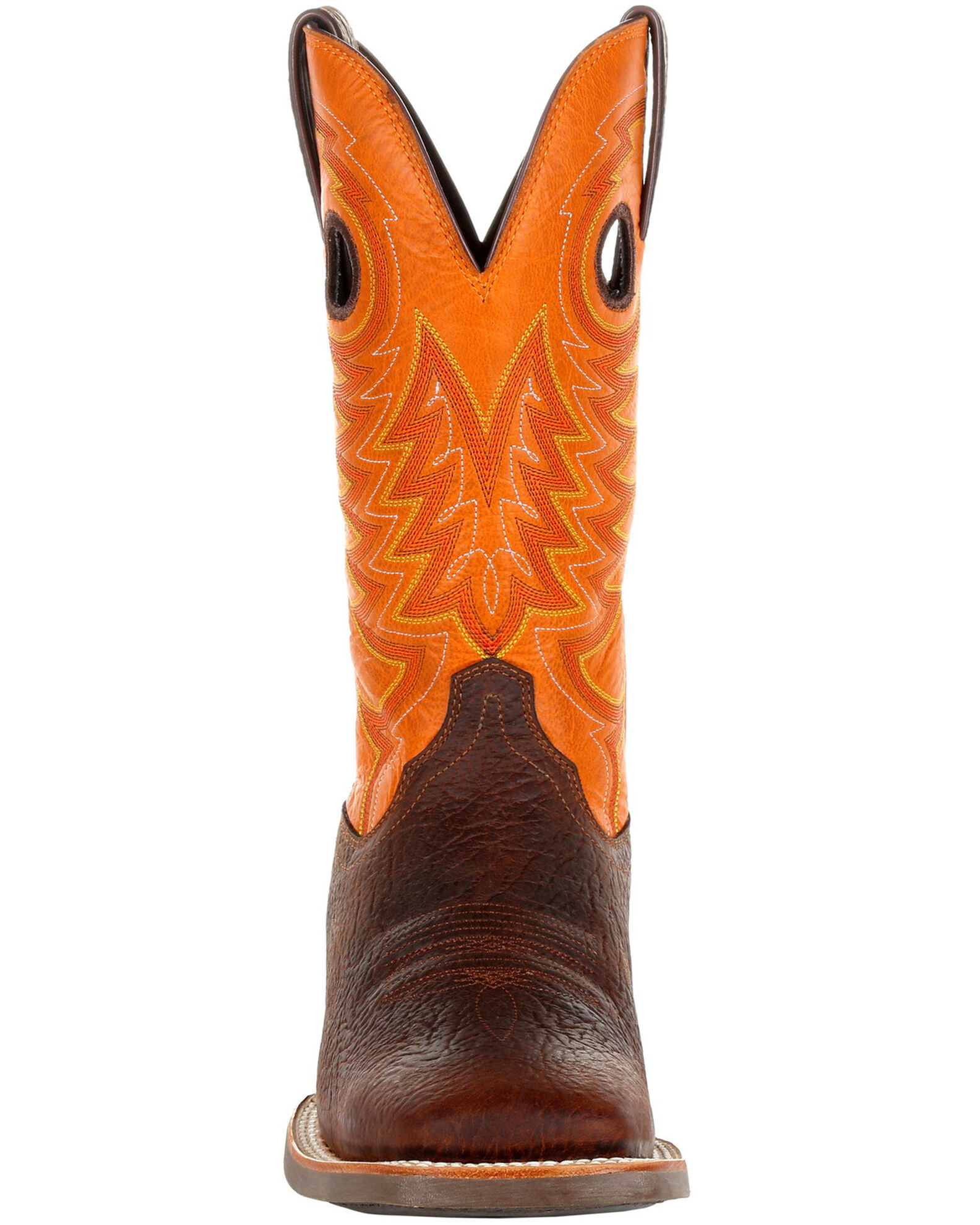 Image #5 - Durango Men's Rebel Pro Western Boots - Square Toe, Brown, hi-res