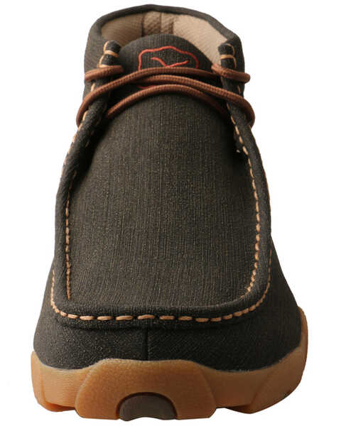 Twisted X Men's Work Chukka Driving Shoes - Steel Toe, Brown, hi-res