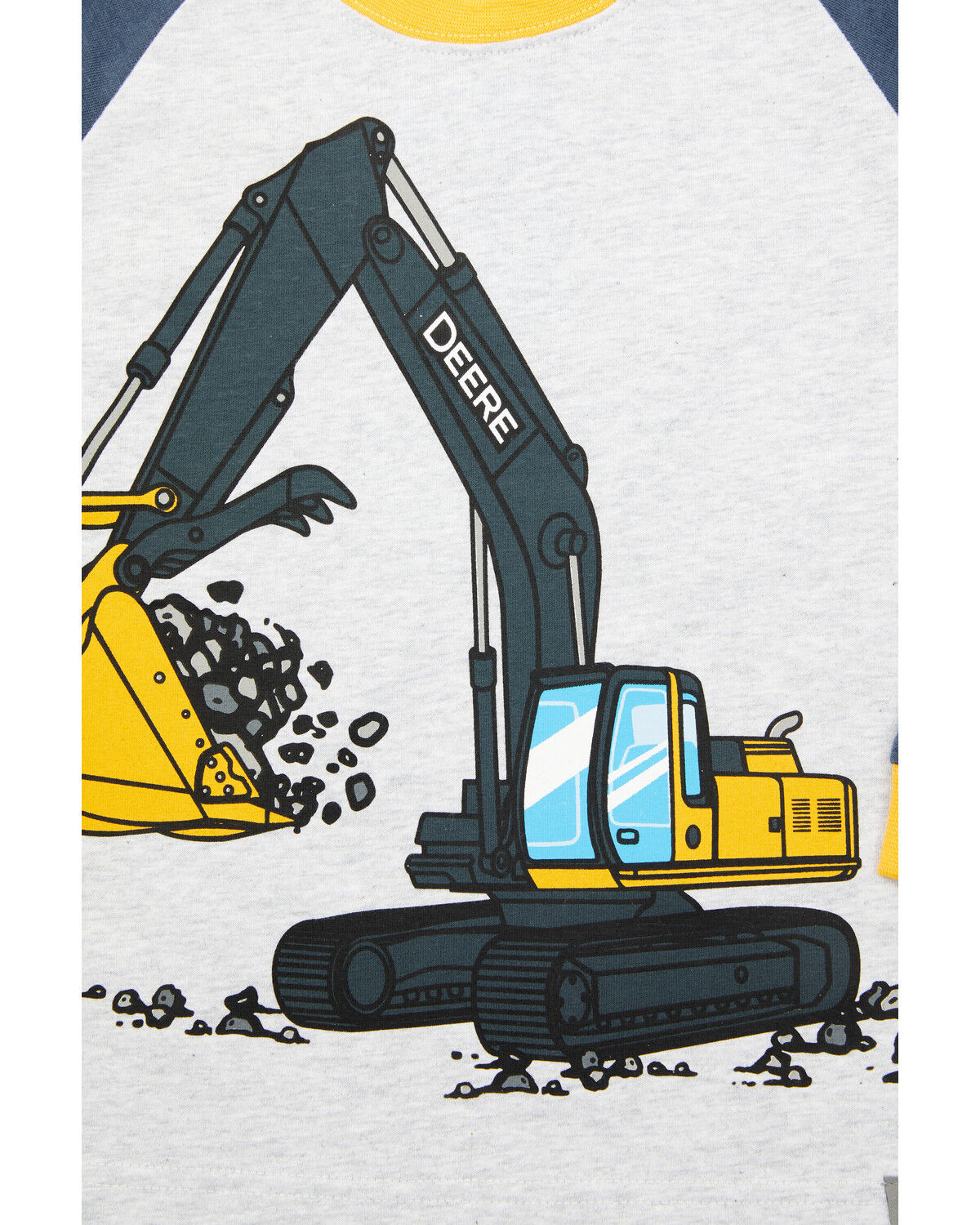 Image #2 - John Deere Toddler Boys' Construction Coming / Going Long Sleeve Graphic T-Shirt, , hi-res