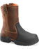 Image #1 - Carolina Men's Ranch Wellington Internal Met Guard Boots - Composite Toe, Dark Brown, hi-res