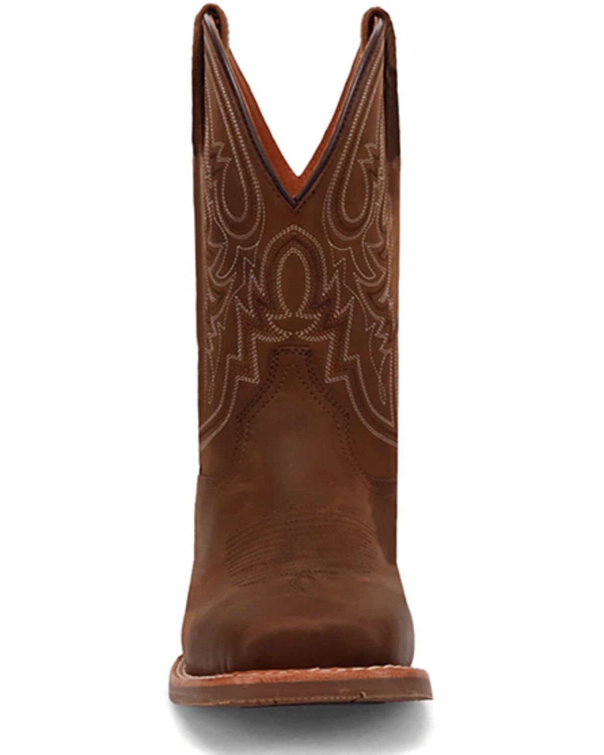 Image #4 - Dan Post Men's Brigston Western Boots - Broad Square Toe, Brown, hi-res