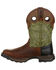 Image #3 - Durango Men's Maverick XP Waterproof Western Work Boots - Square Toe, Brown, hi-res