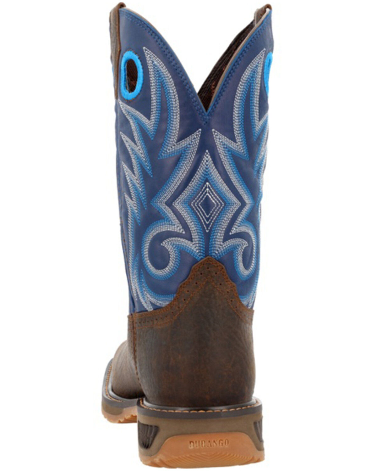 Image #5 - Durango Men's Workhorse Soft Pull On Western Work Boots - Square Toe, , hi-res