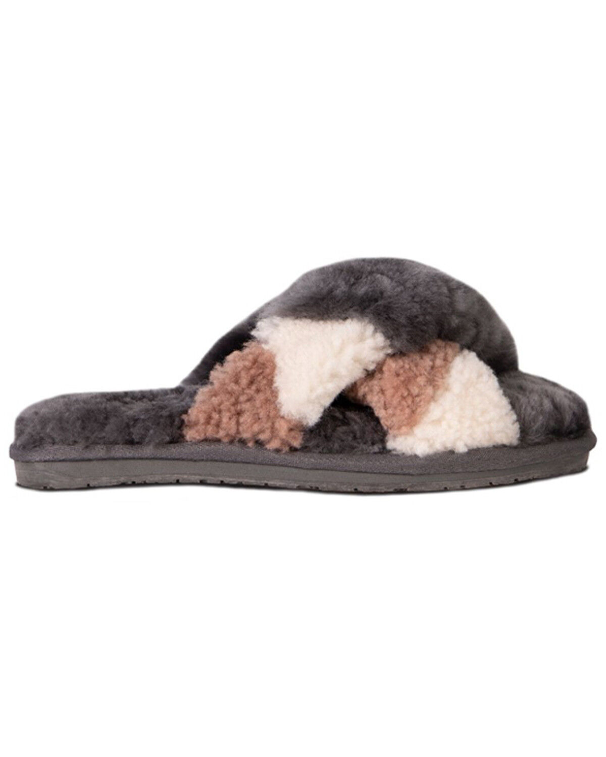 Image #1 - Cloud Nine Women's Emma Sheepskin Slippers, Grey, hi-res