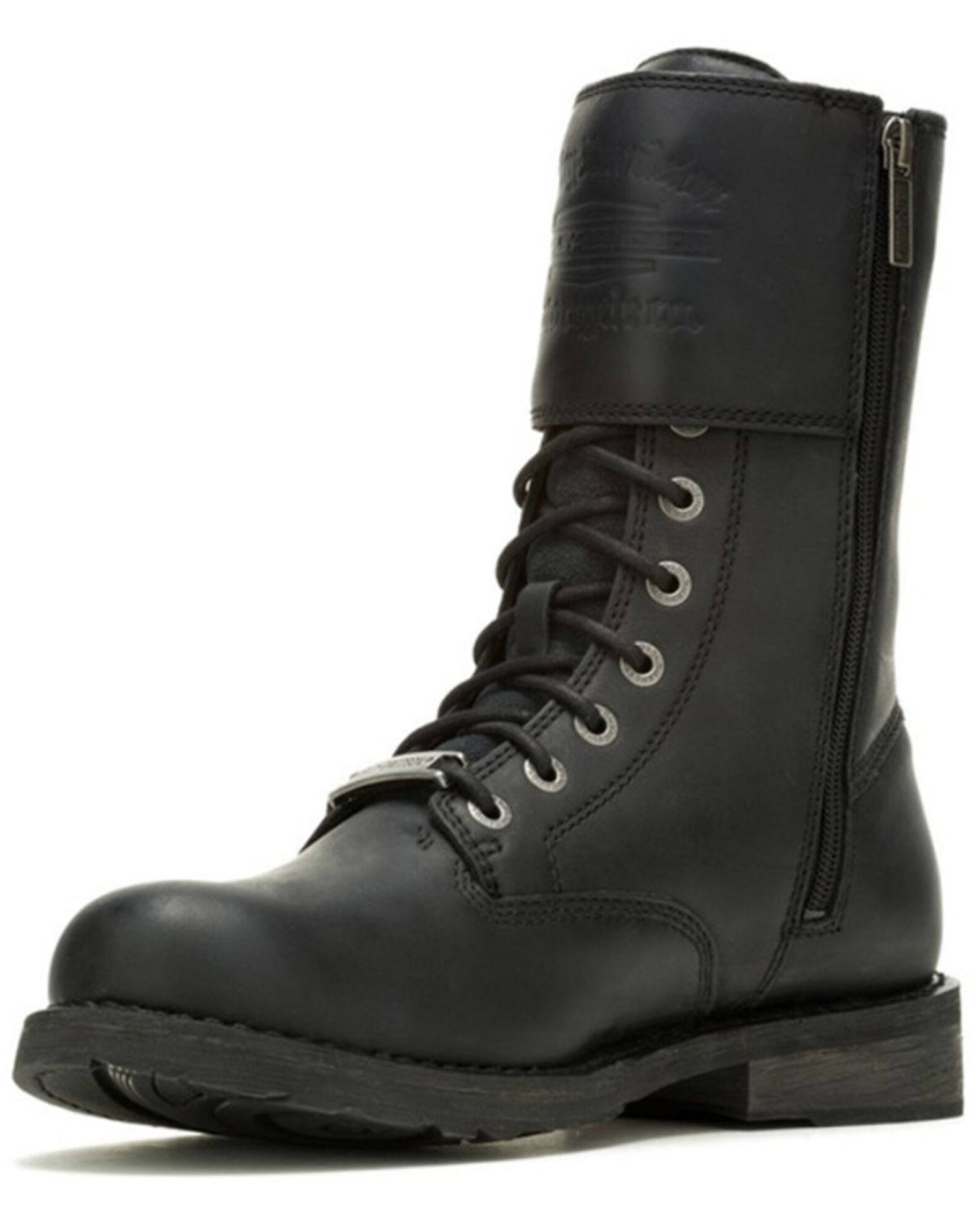 Harley Davidson Men s 9 Vintage Motorcycle Boots Round Toe